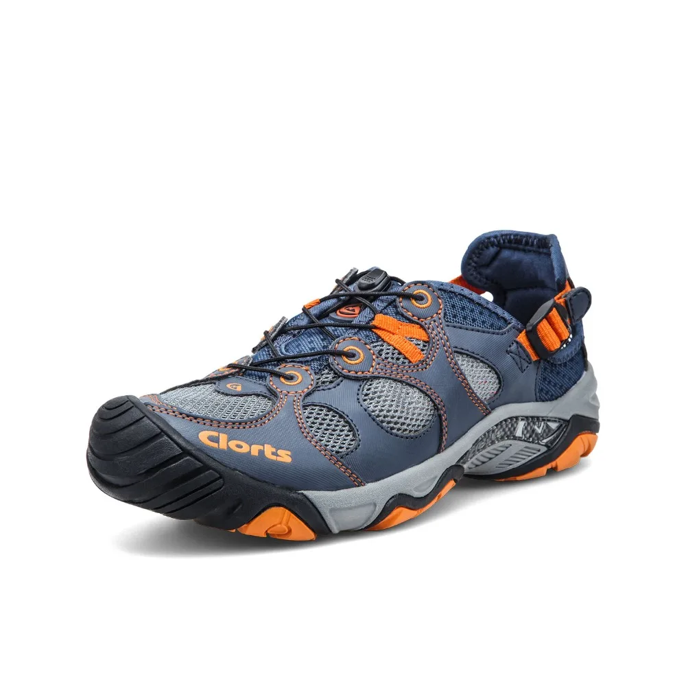 

Clorts Men Water Shoes Upstream Shoes Quick Dry Aqua Outdoor Shoes Durable Summer Shoes 3H021A/B