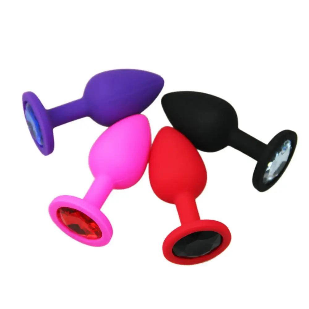 Интимные игрушки для женщин и мужчин силиконовая Анальная мини-игрушка с