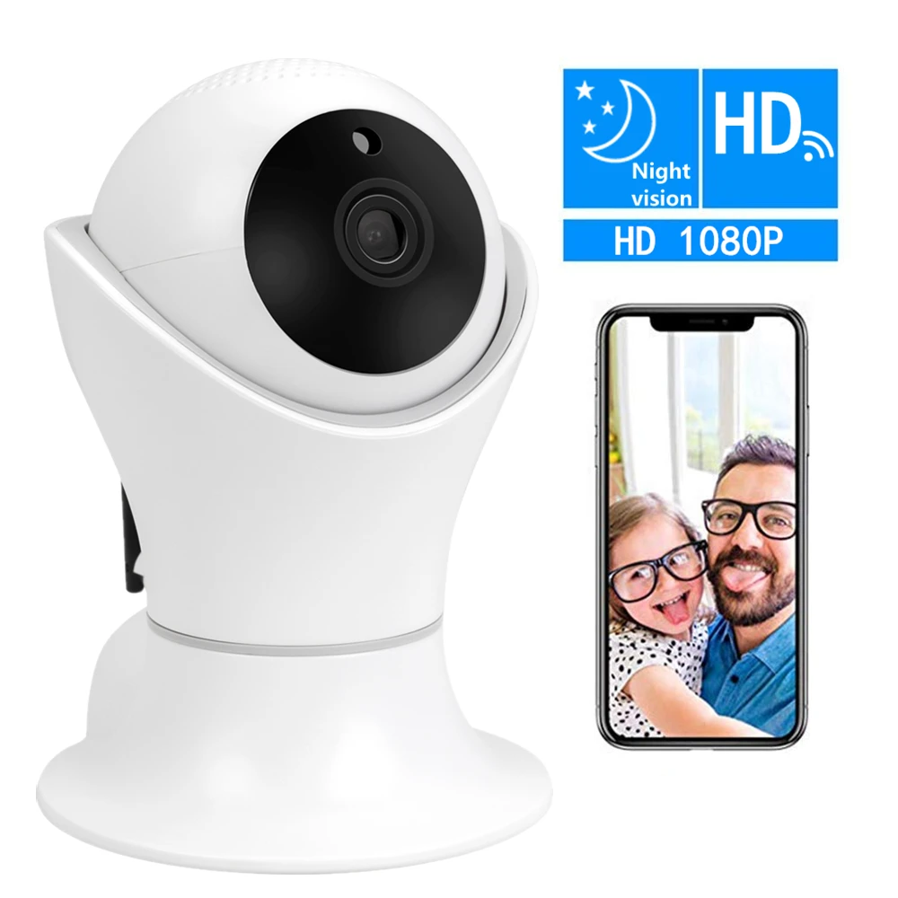 

ZILNK 2.0MP IP Camera WiFi Wireless Home Security Baby Monitor HD 1080P Night Vision IR-Cut Motion Detection Support 128G