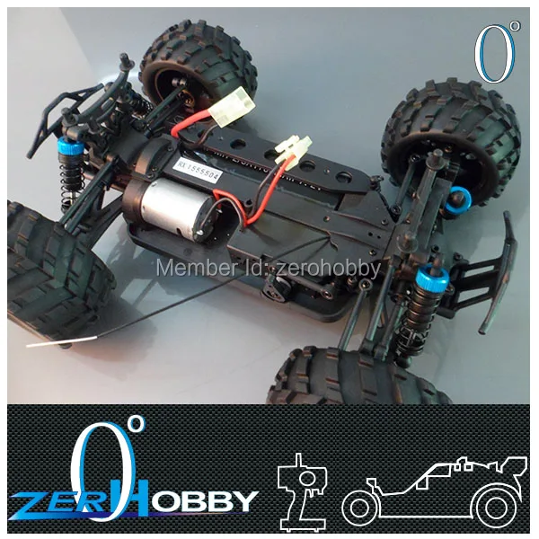 hsp font b rc b font car 1 18 scale 4wd off road rtr brushed monster
