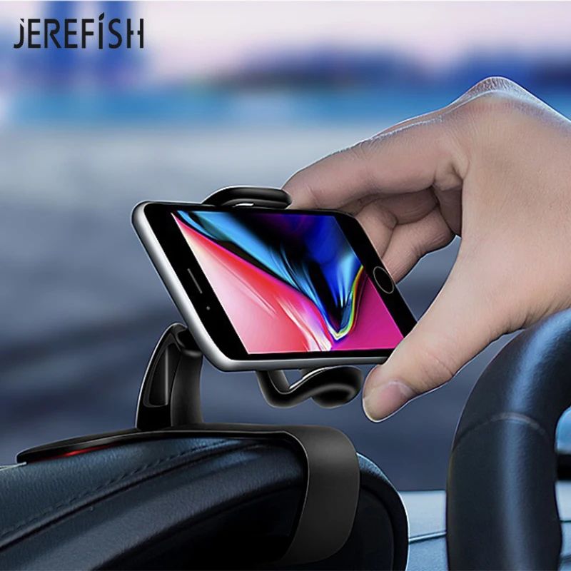 Universal Car Phone Holder Adjustable Dashboard Anti slip Mount Holder
