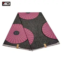 ACI настоящий воск африканская ткань Анкара 6 ярдов/шт модный дизайн в африканском стиле воск настоящий воск африканская ткань, батик для женщин