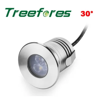 

5PCS IP68 3Watss DC 12Volt 24Volts Mini LED Bulb Downlight CE RoHS Swimming Pool Spotlight Underwater Fountain Light