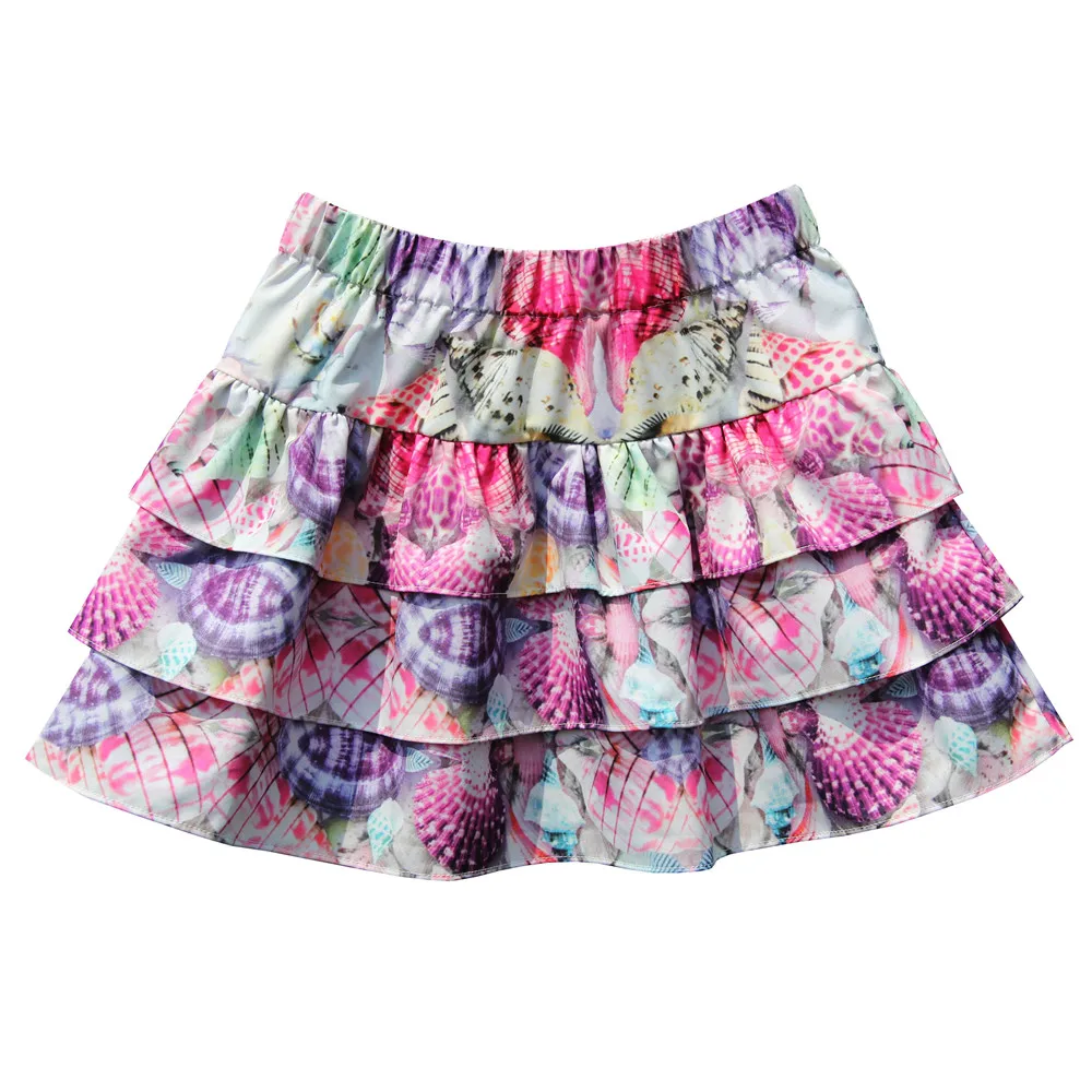 Buy children skirts shell printed clothing skirts baby