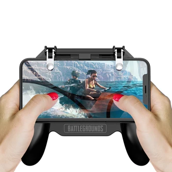 

For SR Pubg Controller Gamepad Pubg Mobile Trigger L1R1 Shooter Joystick Game Pad Phone Holder Cooler Fan 2000/4000mAh PowerBank