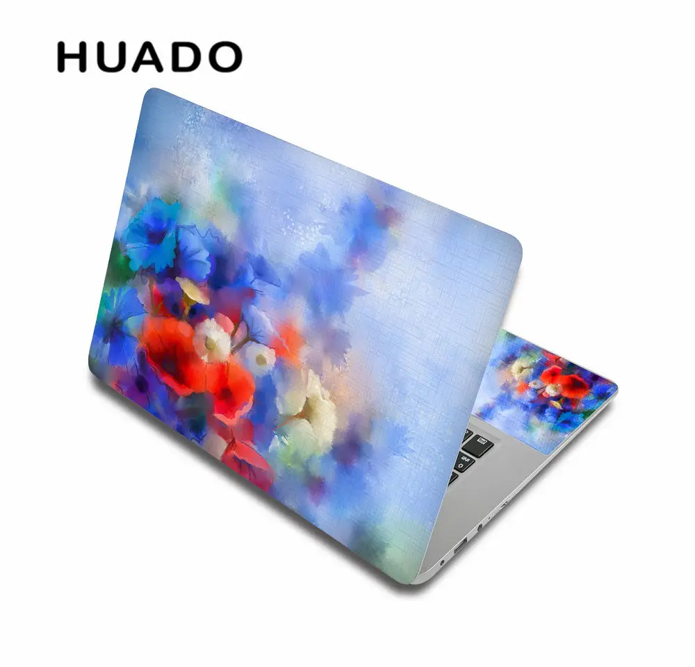 Flower universal 15.6 17 17.3 12 laptop sticker vinyl decals cover 13.3 14 notebook skin for macbook air pro/xiaomi/dell/acer/hp