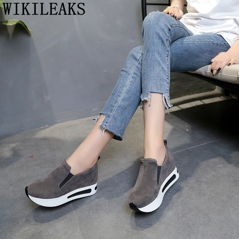 

black womens shoes platform sneakers tenis feminino flat shoes women zapatillas mujer casual basket femme 2018 sapato feminino