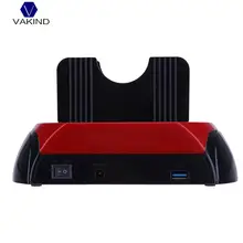 Vakind 2.5/3.5 дюймов док-станция для hdd 5 Гбит/с супер Скорость USB3.0 SATA HDD жесткого диска card reader док-станция