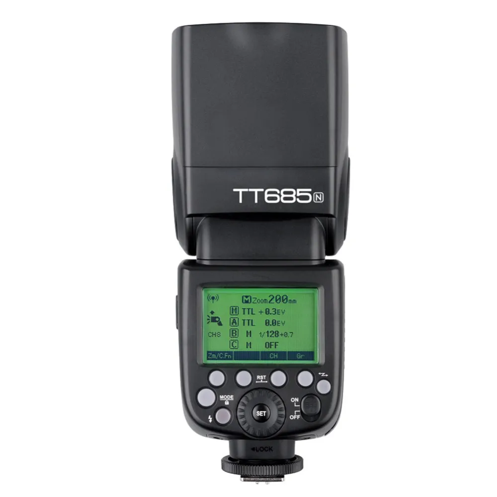Godox TT685N HSS внешняя ttl вспышка Speedlite+ X1T-N триггер для Nikon D90 D7100 D5100 D5200 D3100 D3200 с подарочным комплектом