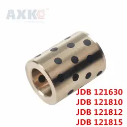 AXK Rolamentos Jdb121630 Jdb121810 Jdb121812 Jdb121815 линейный графит Медь Комплект Втулки подшипника само масло смазочное Jdb