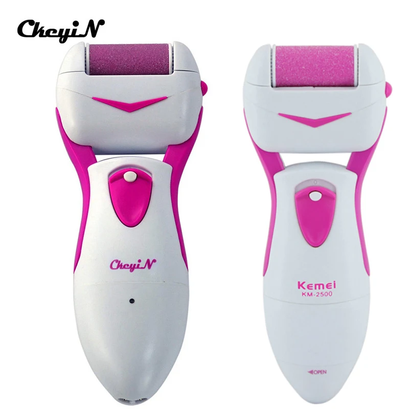 Pаспродажа Электрический ног мертвая кожа кутикулы гладкой Отшелушивающий пилинг Жесткий сухой мозолей Remover пятки Вибрационный массажер средства ухо...