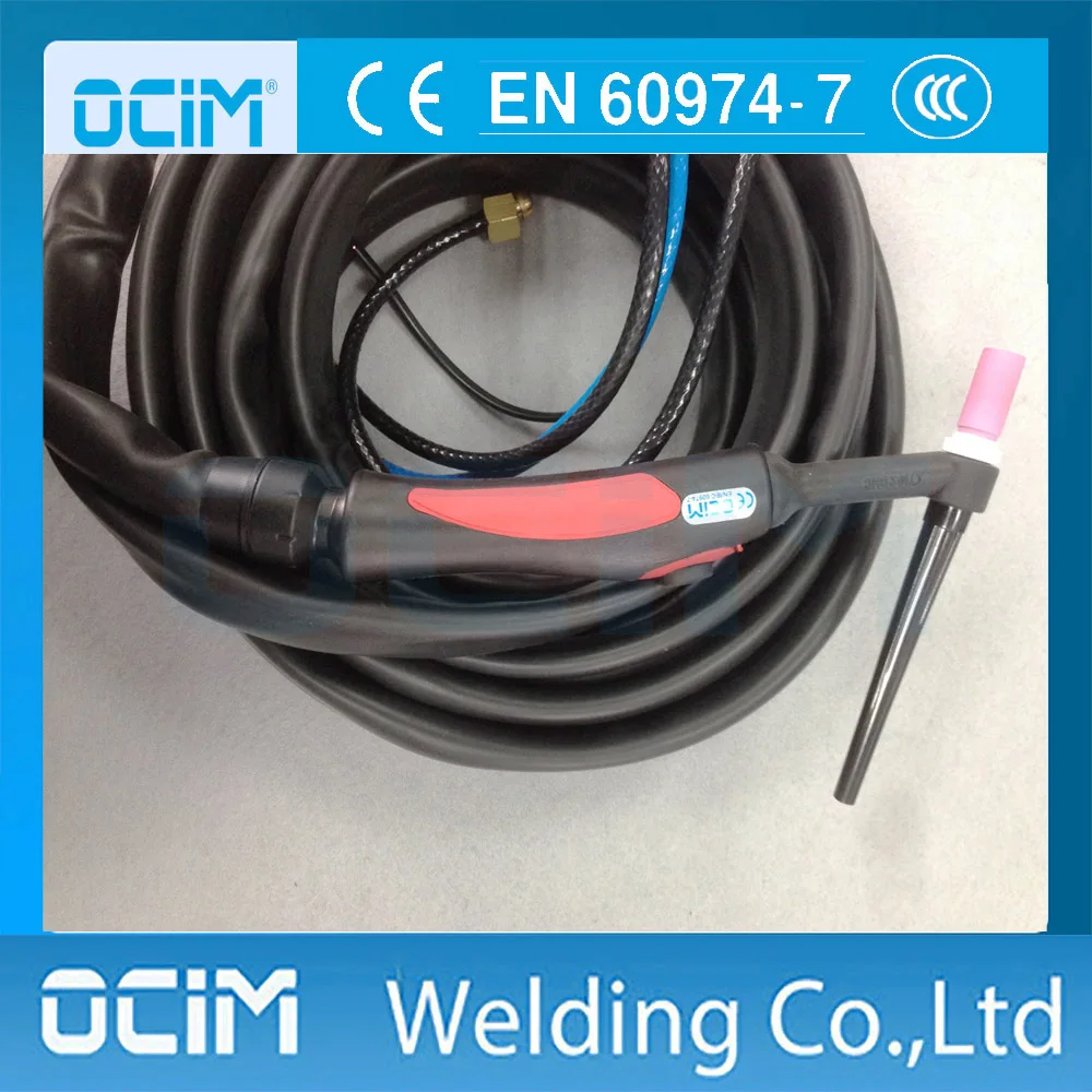 

WP20 8m 25" 200Amp Water-Cooled Tig Torch