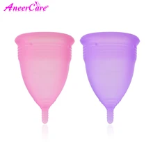 Produtos de higiene feminino copo menstrual grau médico silicone copa menstrual senhora menstrual copo reutilizável silicone