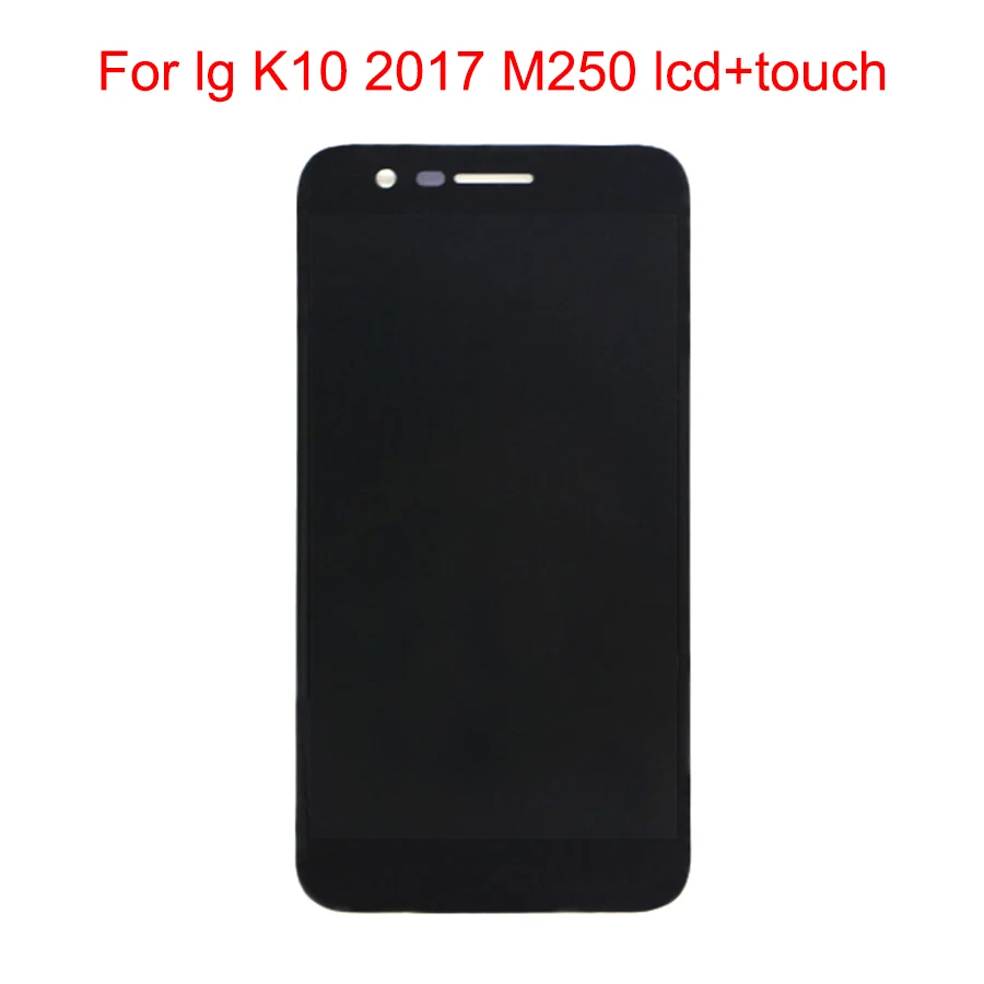 

JPFix For LG k10 2017 M250 M250N M250E LCD Display With Digitizer Touch Screen Assembly Replacement With Frame
