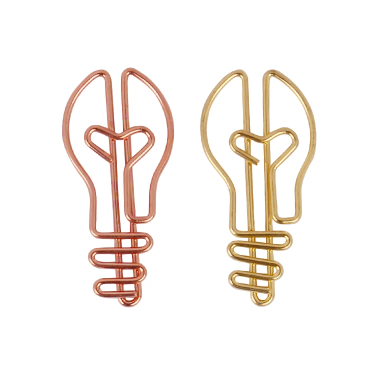 

Creative bulb modeling Paper clip metal pin Needle Bookmark Shool Stationary Office Clip Paperclips Metal Accesorios De Oficina