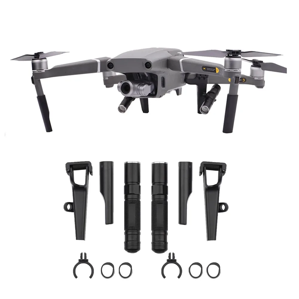 

Night Flight Light Lamp +Landing Gear Height Extender for MAVIC 2 Pro/ZOOM Drone Heighten Extended Accessories