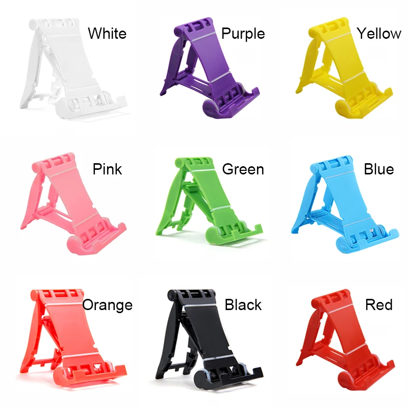 

1pcs Universal Folding Table Plastic holder desktop for your phone Smartphone & Tablet Support for iphone samsung