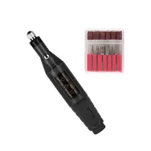 1 комплект Nail сверла профессиональный Электрический Nail Art Pen Маникюр Педикюр фрезерные резак ногтей инструменты ручки