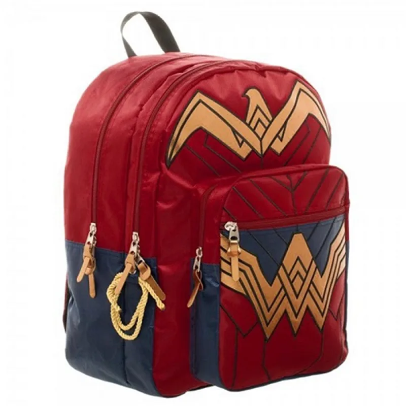 

Dawn of Justice Wonder Woman Backpack 18 x 19in 100% Polyester DC Comics shoulder Bag backpack school