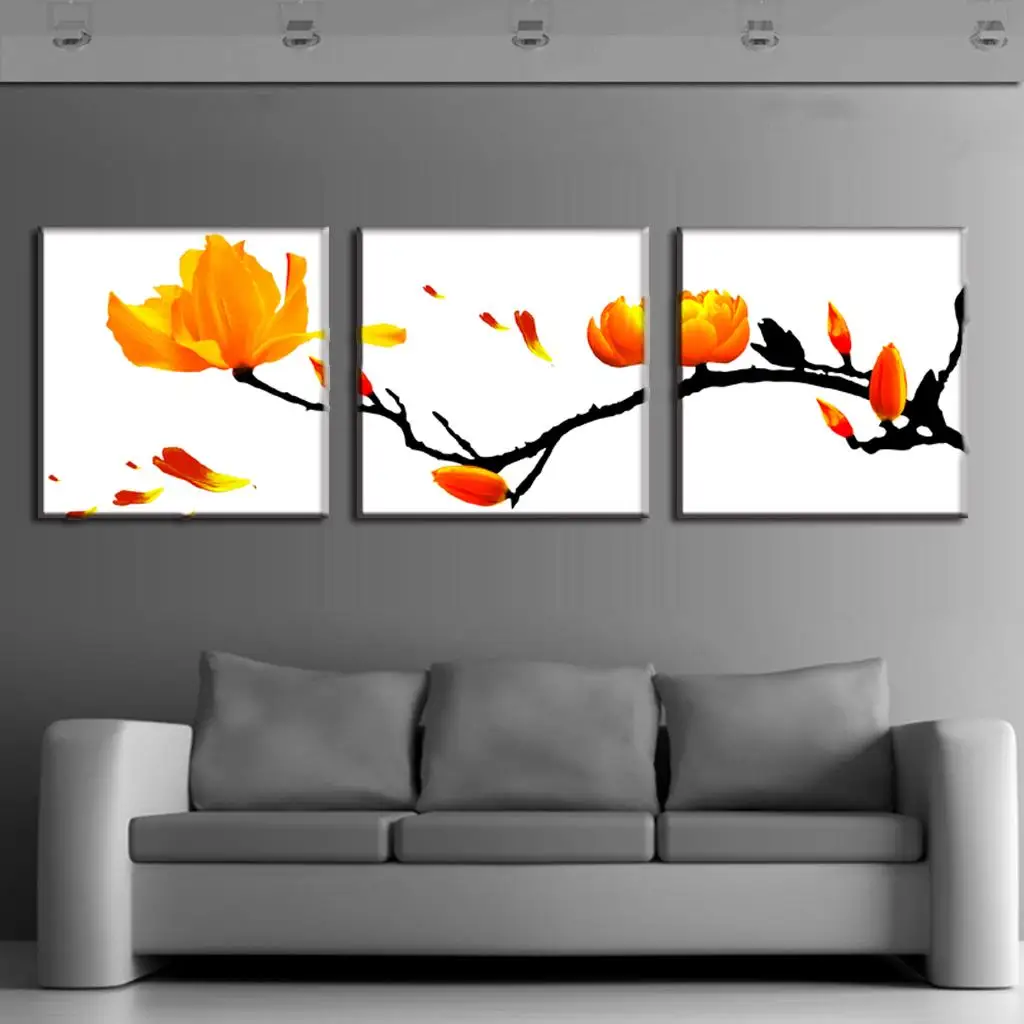 Aliexpresscom Buy Pcsset Modern Wall Paintings Framed Flower - Aliexpresscom Buy Pcsset Modern Wall Paintings Framed Flower Oilpainting On Canvas Classic Blooming Branches Wall Art Picture Homedecoration From aliexpresscom buy pcsset modern wall paintings framed flower - aliexpresscom buy pcsset modern wall paintings framed flower oilpainting on canvas classic blooming branches wall art picture homedecoration from