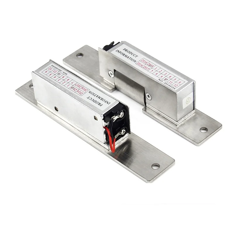Standard Heavy Duty Electric Strike Lock Fail Safe Mode for Wooden Metal PVC Door-5