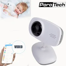 GC60 Беспроводной WI-FI соединения Беспроводной 720 P радионяня 120 градусов аудио Радионяня Радио Видео-няня