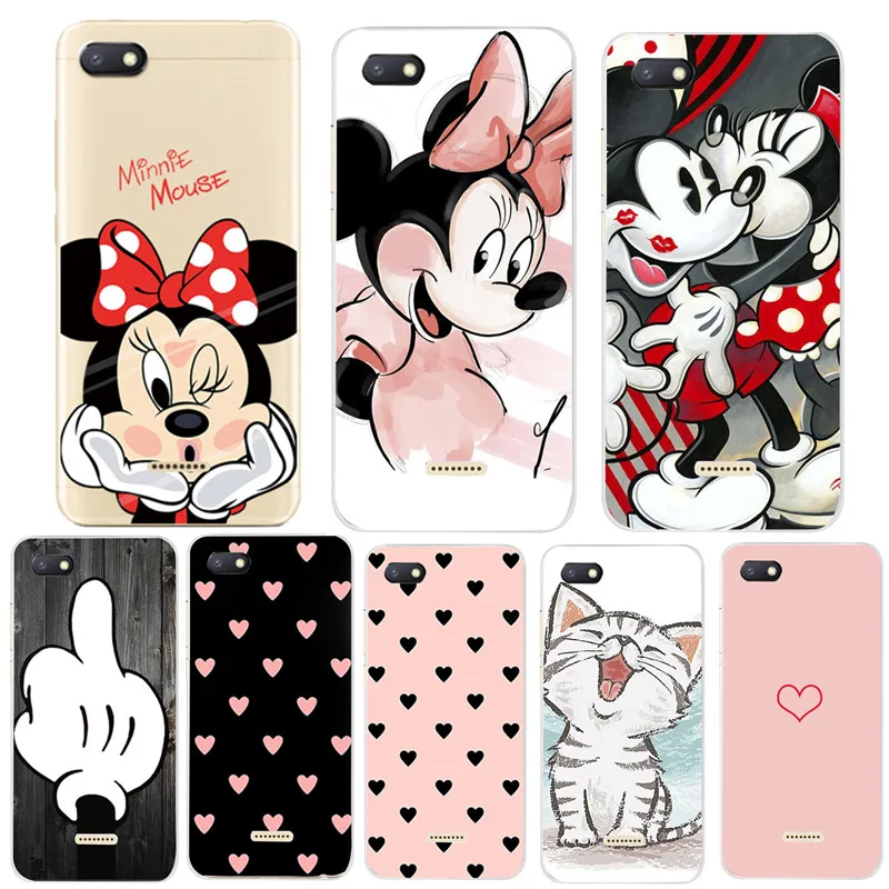 

silicone Cover For Xiaomi Redmi 6 Case Full Protection Soft tpu Back Cover Phone Cases For Xiaomi Redmi6 Redmi 6A bumper 6 Coque