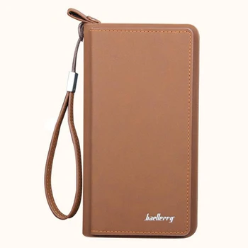 

Men Phone Wallet Multifunctional Purse Huge Capacity Long Style Closure Money Bag More Card Slots For Business Gentleman Wester