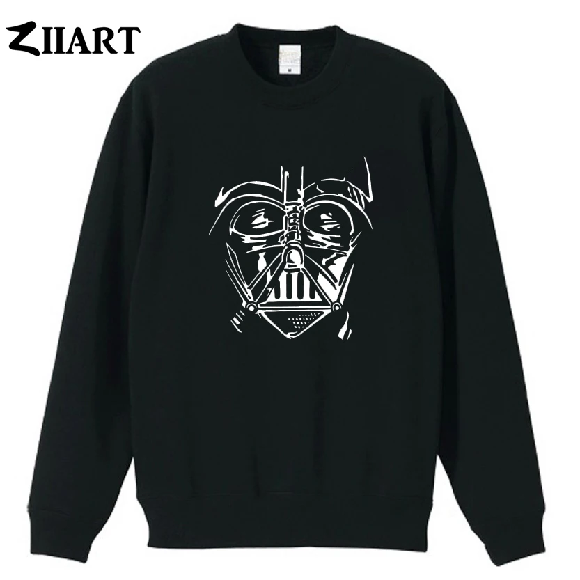 

Star Wars Darth Vader head helmet couple clothes girls woman cotton autumn winter fleece Sweatshirt