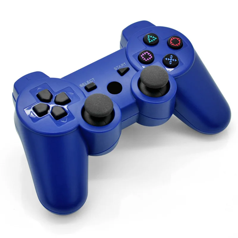 Bluetooth геймпад для PS3 контроллер беспроводной джойстик для PS3 Dualshock 3 с Sixaxis Замена управления для PlayStation 3 - Цвет: Синий