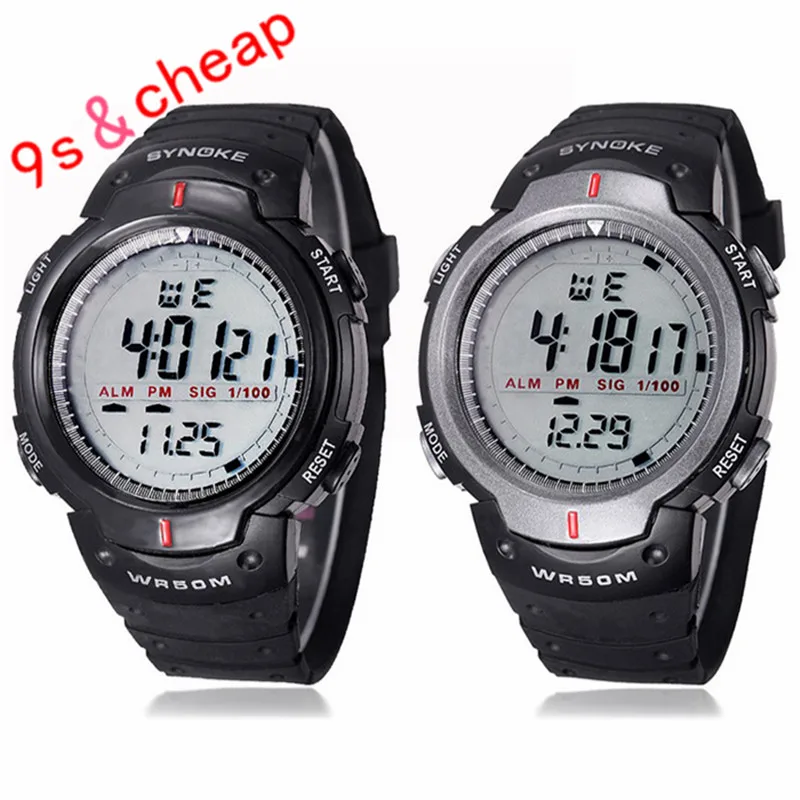 

Waterproof Outdoor Sports Men Digital LED Quartz Alarm Date Wrist Watch Free Shipping #240717