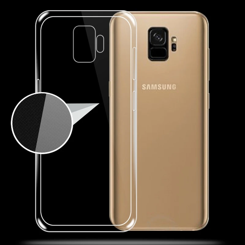 Чехол для Samsung Galaxy A7 2018 мягкий силиконовый чехол из ТПУ S10E S10 Lite S8 S9 A8 Plus Note 9 A30 A20 A50