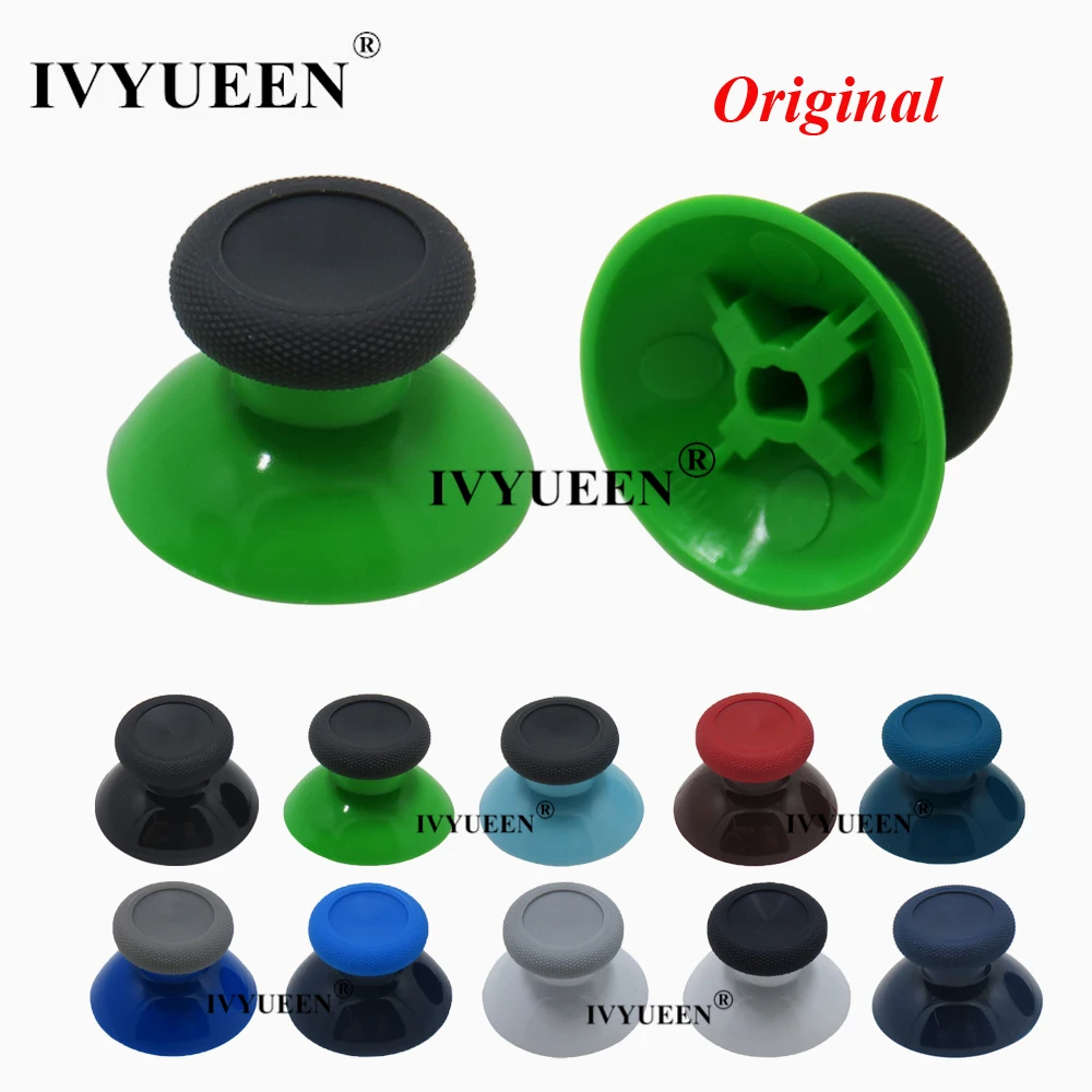 

IVYUEEN 2 PCS for Microsoft XBox One X S Controller Original 3D Analog Thumb Sticks Joystick Caps Analogue Thumbsticks Grips