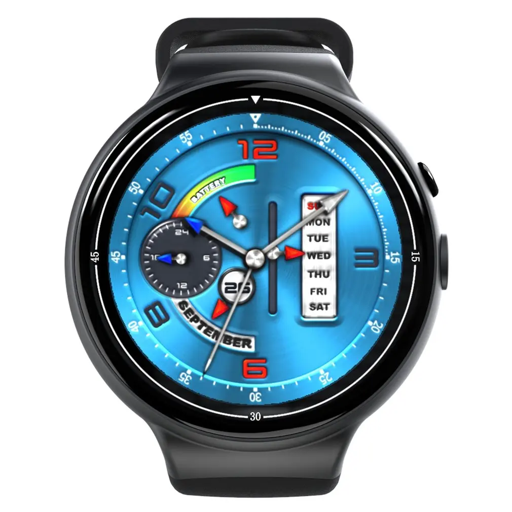 

Couples I4 Android 5.1 OS Heart Rate Monitor Smart Watch 3G Phone 2G + 16G + 2.0MP WIFI GPS Smart Watch IP54 Life Waterproof