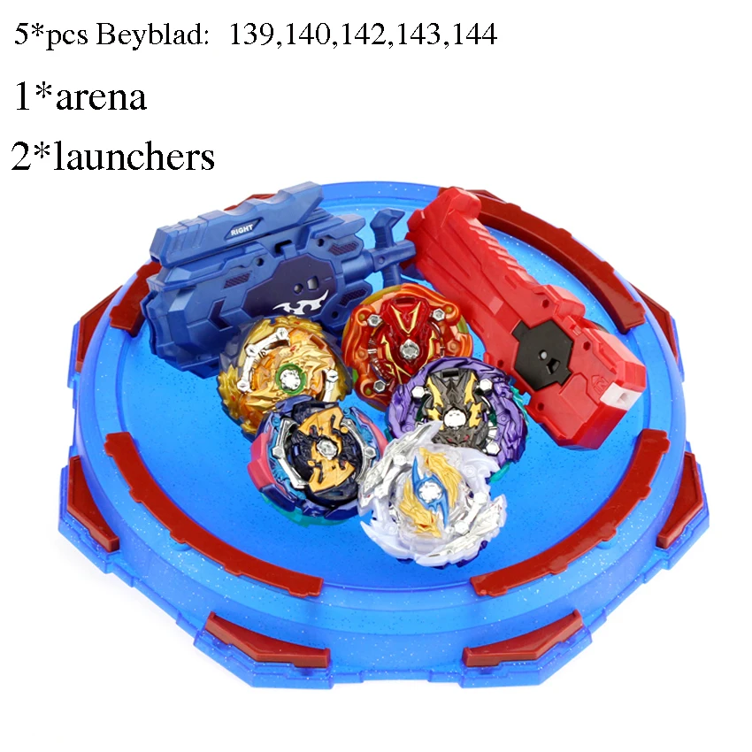 Горячий набор Арена пусковые установки Beyblade стартер Bey лезвие лезвия металлический взрыв bayblade stater Набор Высокая производительность battling top