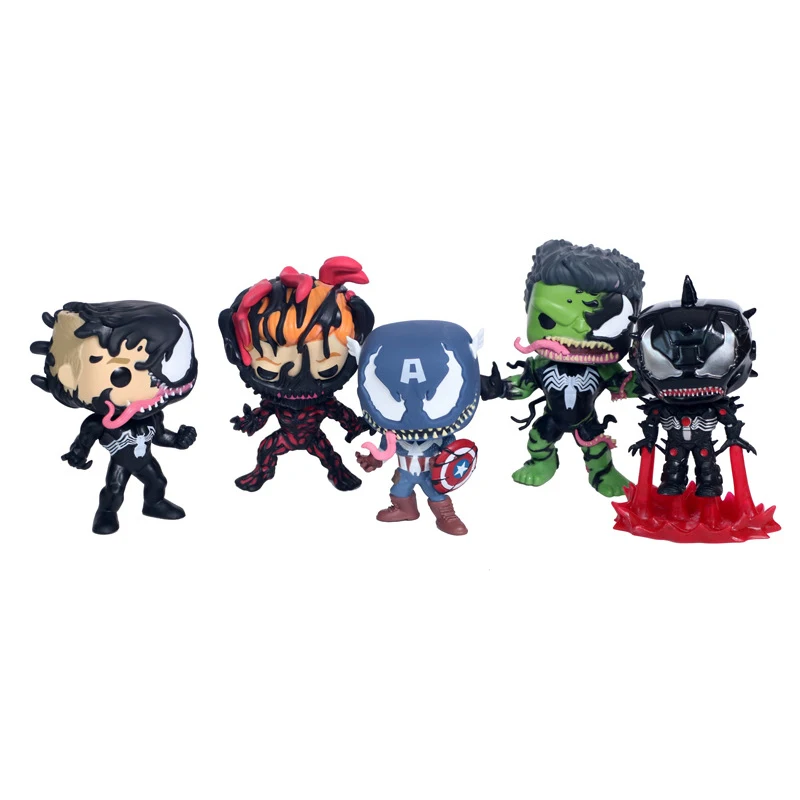 6 стилей Мстители: Endgame Venom Carnage веномированный Марвел Халк Железный человек