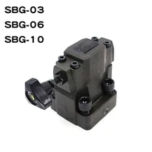 SBG-03/06/10 серии с низким уровнем Шум с ручным управлением Управление сброса гидравлический клапан высокого давления