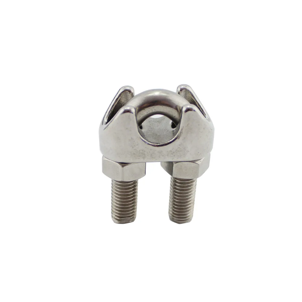 

SS304 Stainless Steel DIN741 U type Wire Rope Clip Cable Bolts Rigging Hardware clamps