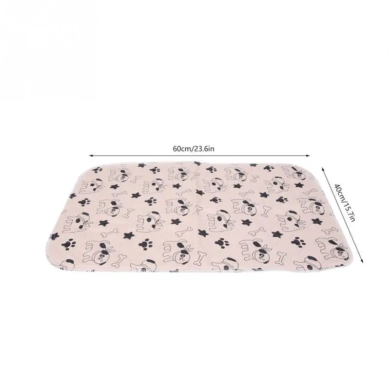 3 размера, многоразовый водонепроницаемый коврик для щенков, собак, кошек, мочи, коврик для домашних животных, tapis pour chien alfombra para perro - Цвет: Розовый