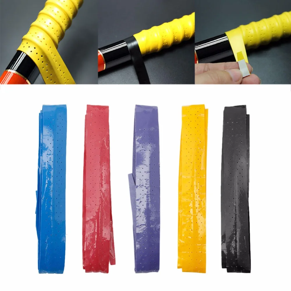 

Tennis Badminton Racket Squash Tape Anti-slip Sweat Bands Wrap Soft Touch Hand