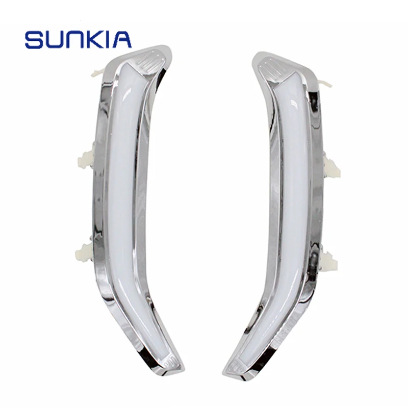 SUNKIA Автомобильный светодиодный дневной ходовой светильник DRL для Subaru Forester 2013 2014
