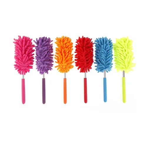 1PCS Durable Practical Feather Duster Dusting Brush Cars Stretch Extend