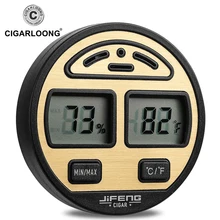 Электронный гигрометр термометр профессиональный сигары гигрометр для сигар Humidor COHIBA сигары мини гигрометр JF-139