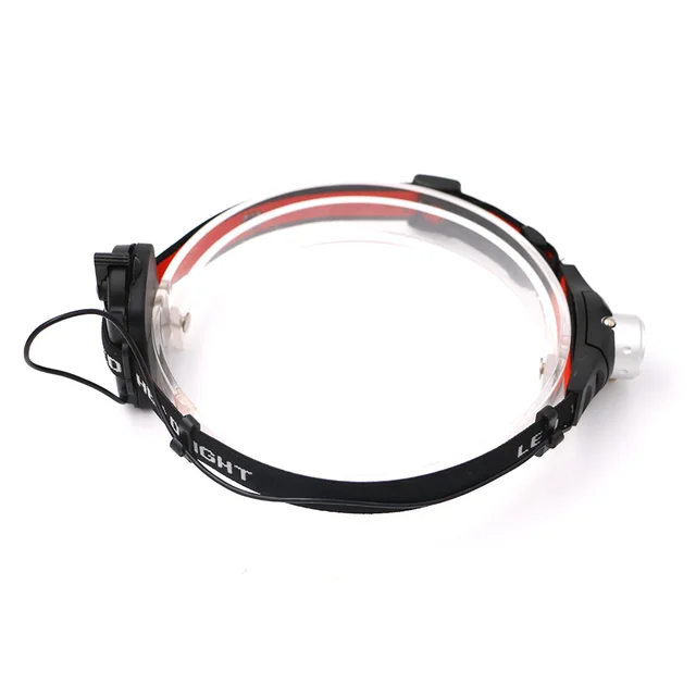 Mini 2-Mode Q5 LED Zoomable Headlamp Headlight Outdoor Led Head Light Portable Camping Fishing Sports Head Lantern Use 3*AAA