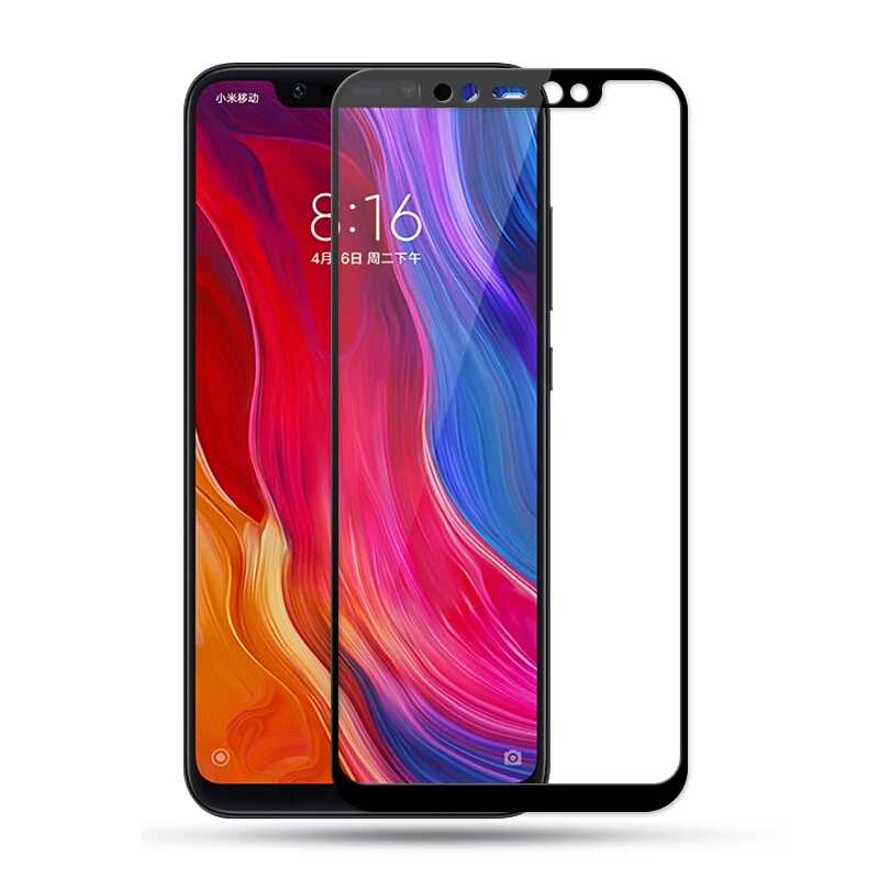 Пленка из закаленного стекла для Xiaomi mi 8 MOFI Xiaomi mi 8 explorer edition glass mi 8 SE полное покрытие защита экрана 2.5D HD Стекло