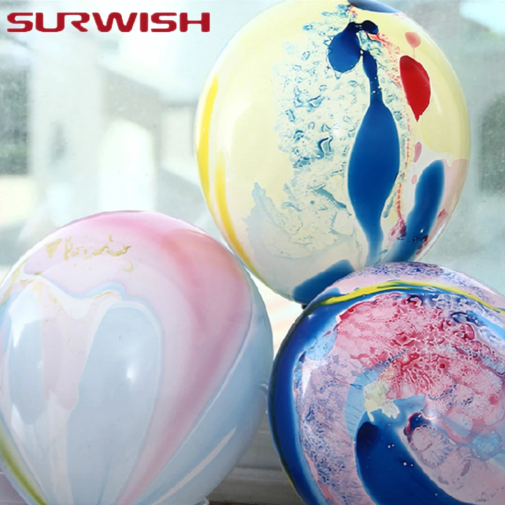 Surwish 100 шт. Цвет ful облако декоративная Шарики свадебный фестиваль День рождения