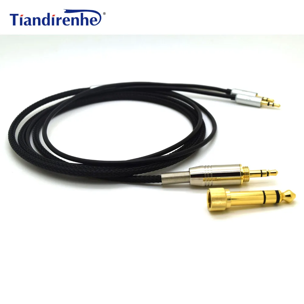  Replacement Cable for Hifiman HE400S HE-400I HE560 HE-350 HE1000 V2 Headphone 3.5mm male 6.35mm to 