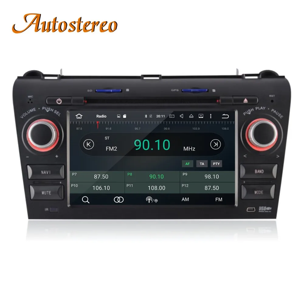 Cheap Android 9.0 Car GPS Navigation DVD Player For Mazda3/Mazda 3 2003-2009 multimedia player head unit stereo HD radio tape recorder 5