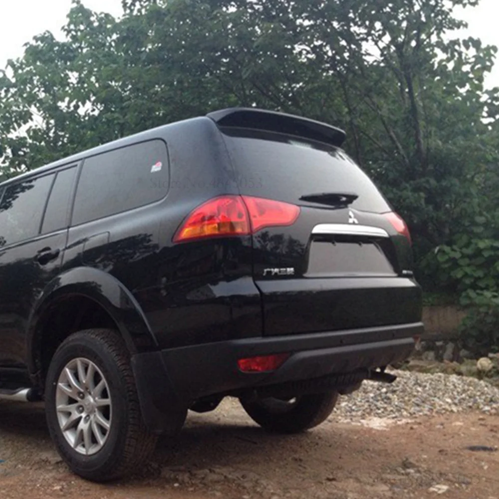 AITWATT для Mitsubishi Pajero Sport 2006 2019 автомобильный черный Задний спойлер АБС пластик