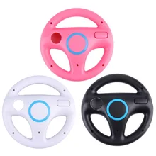 Volante de carreras para Nintendo Wii, mando a distancia de plástico para juegos de carreras, para Nintendo Wii